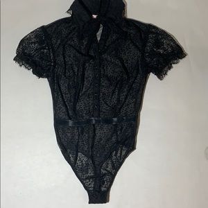 Super Sexy Victoria’s Secret Floral Lace/Body suit